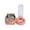 Pink, variant on Eoozwa Pet Feeder and Water Dispenser with Removable Stainless Steel Bowl Automatic for Cats Dogs Plastic Base for Home Use Easy Clean