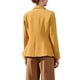 thumbnail image 3 of BLAZER DE LARGO MANGA LARGA DE DOBLE BOTÓN PARA MUJERES CHIC DE PRIMAVERA XL AMARILLO, 3 of 5