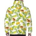 thumbnail image 5 of Hoodies for Men - Papaya star fruit leaf Long Sleeve Comfrt Men'S Fashion Hoodies & Sweatshirts, Sweatshirts for Men Hoodies Pullover Clothing Clothes with Pouch, 5 of 7