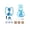 blue, variant on Clean Bottom Feed Water Dispenser For Small Pets Featuring Basic Filterless Design
