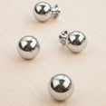thumbnail image 5 of WHAMVOX Brass Cabinet Knob Silver Drawer Handle for Furniture Decor Multipurpose Durable Elegant Design, 5 of 8