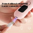 thumbnail image 4 of Heated Eyelash Curler, Beauty Tools with 3-Temp Modes, Electric Eyelash Curler with Silicone Pad, Safe Gentle Heated Lash Curler for Natural Curl Perfect Fit for Women (White), 4 of 10