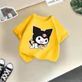 thumbnail image 5 of Marca Kulomi, camiseta de algodón de verano para niños, linda camiseta de dibujos animados de Sanrio para niño y niña, ropa informal de moda para niña bebé, 5 of 5
