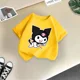 thumbnail image 4 of Marca Kulomi, camiseta de algodón de verano para niños, linda camiseta de dibujos animados de Sanrio para niño y niña, ropa informal de moda para niña bebé, 4 of 4