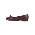 thumbnail image 3 of FLAT BALERINA CASUAL DE MUJER SINTETICO VINO MARCA LEON 7043E, 3 of 4
