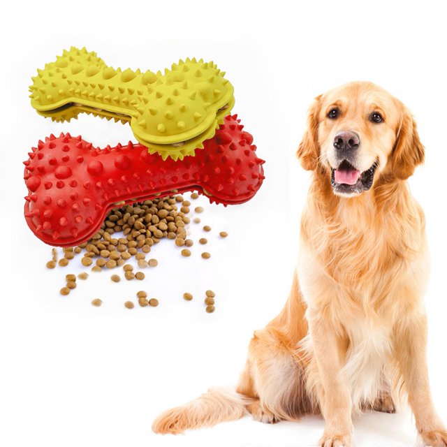 Juguete Para Fugas De Alimentos Para Mascotas, Juguete Educativo Para Fugas De Alimentos Para Perros, Juguete Amarillo Para Fugas De Alimentos, Juguete Para Comedero Para Perros, ANGGREK No