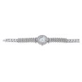 thumbnail image 2 of Ensemble montre et bracelet élégant en argent avec strass pour femme, cadeau d'anniversaire pour mère et fille, 2 of 4