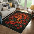 thumbnail image 6 of 4'x6' carpet small indoor/outdoor carpet abstract area rug area rug large fluffy area rug, 6 of 10