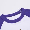 thumbnail image 4 of JUMEYU Boys Sleep Set Long Sleeve Printed Top and Pants Casual Indoor Homewear for Boys 1T 2T (Purple,1-2 Years), 4 of 8