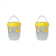 thumbnail image 1 of 2X Trampa para Avispas Colgante para Exteriores Trampa para Avispas con Energía Solar Trampa para Colgar Aire Libre Impermeable Trampas Avispones Abejas No Tóxicas A, 1 of 4
