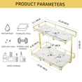 Bathroom Organizer Countertop Perfume Makeup Cosmetics Storage Display ...