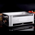 thumbnail image 3 of LOVIVER barbecue grill accESSories tools cooking 40x30cm Windproof, 3 of 8