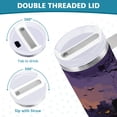thumbnail image 5 of 40 Oz Car Handle Water Bottle Water Cup Water Bottle Water Jug Coffee Cup Travel Water Bottle Halloween Pattern, 5 of 8