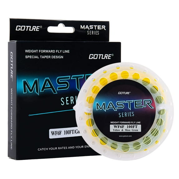 Goture Fly Cord Fly Cord Floating Fly Cord Fly Fishing String Weight Forward Double Welded Micro Loops Fly Cord For Freshwater Saltwater 90FT 100FT