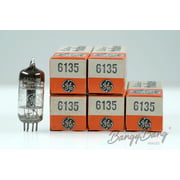 5 Vintage General Electric 6135/CK6135/CV4022 Triode Tube Valve - BangyBang Tubes