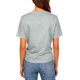 thumbnail image 4 of Xuyuer Women's Twist Fashion Casual Solid Color Short Sleeve T Shirts Tops Round Neck Twist Hem Casual Workout T-Shirts, 4 of 8