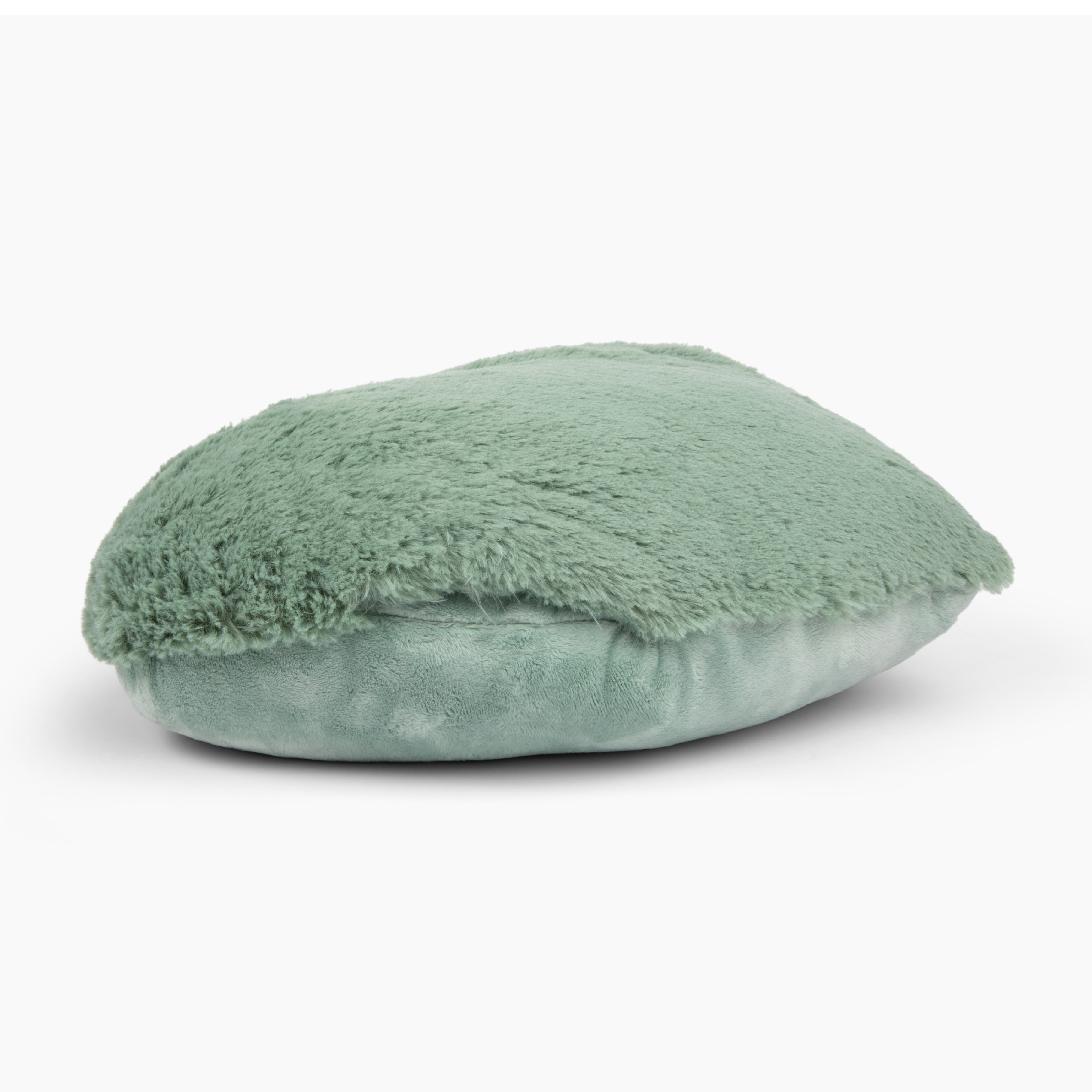 Hugimals Super Sized Heart to Hug 8 lb Weighted Pillow In Sage | Soft Anxiety Stress Relief Pillow for Self-Care, Comfort, Relaxation, Sleep, With Cozy Hand Pocket