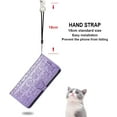 thumbnail image 7 of for Samsung Galaxy S22 Ultra (Not S22) Cartoon Cute Wallet Case,Cat Dog Style Flip Phone Cover with ID Card Holder PU Leather Cases for Samsung Galaxy S22 Ultra MG Purple, 7 of 7