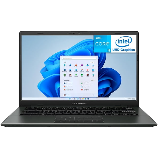 Laptop ASUS Vivobook Go 14 Intel Core i3 8GB RAM 128GB SSD 14" Windows 11 Home Teclado en Español