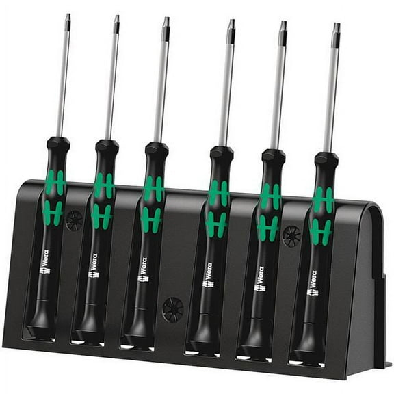 Wera 2067/6 TX BO Rack 6/Piece Screwdriver