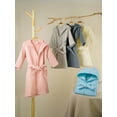 thumbnail image 2 of Boys&Girls Kids Terry Bathrobe Hooded Soft Towel Robe 100% Cotton Pajama Loungewear Kids Hooded Towel 2-12 Years, 2 of 7
