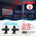 thumbnail image 4 of Reloj proyector Digital de Hotel Scienceny con función de repetición de dormitorio Tipo c ajustable, 4 of 6