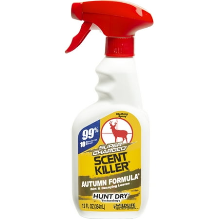 UPC: 0024641015728 | Wildlife Research Center Super Charged Scent Killer Autumn Formula 24 fl oz Hunting Scent Elimination Spray