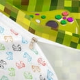 thumbnail image 4 of Erosebridal Pixelated Miners Gamer Kids Queen Duvet Cover Set,Cool Video Game Bedding For Console Gamer,Reversible 3 Pieces,No Comforter, 4 of 6