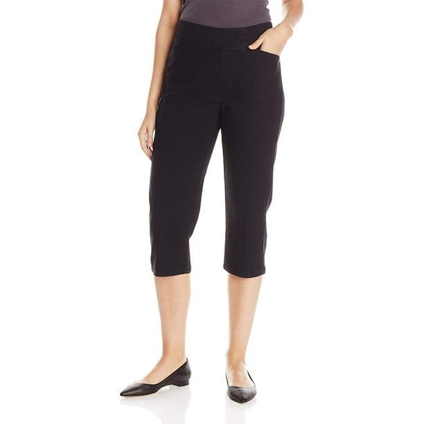 Chic Jeans - Womens Pull-On Capri Stretch Jeans 18 - Walmart.com - Walmart.com