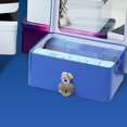 thumbnail image 3 of 1 Set Heart-Shaped Lock With Key Vintage  For Luggage Diary Book Jewelry Box 45x59mm, 3 of 8