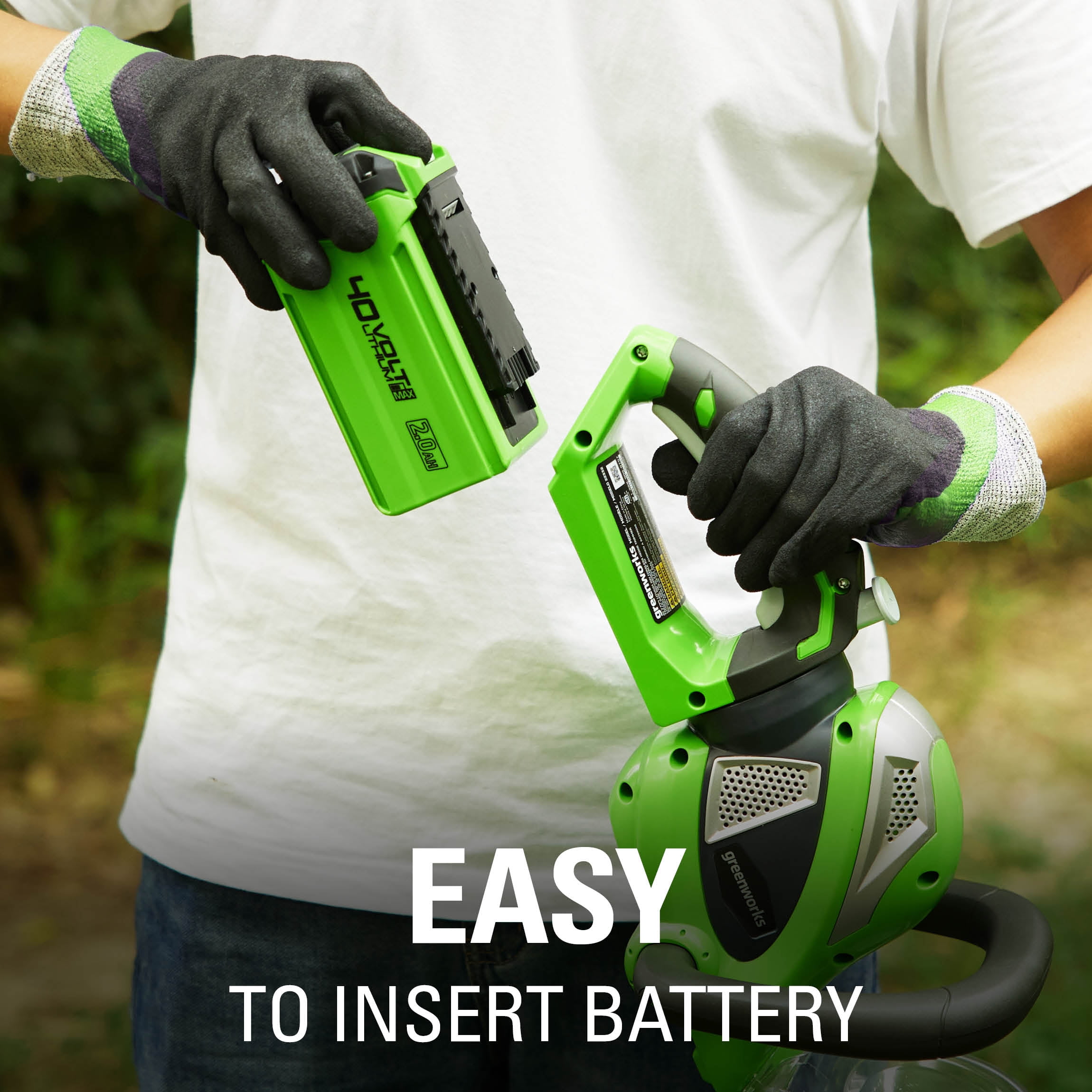 Greenworks Cordless 24 Hedge Trimmer 40V Battery Powered Professional Result Tool Only Walmart