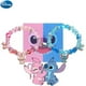 thumbnail image 2 of Disney-pulsera de Anime Stitch para niños y niñas, cadena de cuerda magnética de amor, juguetes para parejas, regalos de cumpleaños, 2 unids/set, 2 of 5