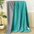 thumbnail image 3 of InsCrazy Cooling Comforter Queen Size Machine washable and Easy Care Household Throw Blanket Thin Ice Blanket on Clearance, 3 of 7