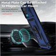 thumbnail image 4 of Estuche GANGXUN para Samsung Galaxy A12, soporte giratorio 360°, estilo mecánico y magnético, 4 of 5