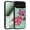 Green, variant on Floral PU Leather Case for Google Pixel 9 / 9 Pro, Slim Shockproof Protective Cover, TPU Bumper Anti-Scratch Lightweight Elegant Phone Case for Women Girls, Purple