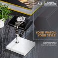 thumbnail image 1 of Soporte de reloj QWATCHBANDS hecho a mano en piel de Napa it, 1 of 3