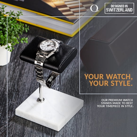 Soporte de reloj QWATCHBANDS hecho a mano en piel de Napa it