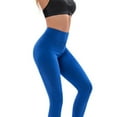 thumbnail image 6 of BKQCNKM Leggings For Women Yoga Pants Women'S Four Seasons Breathable Seamless Yoga Clothing Fitness Suit Sports Yoga Pants Womens Pants Blue XL, 6 of 7