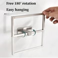 thumbnail image 2 of Hand Towel Ring Holder Stainless Steel Square Towel Bar Bathroom Accessories Modern Style Wall Mounted, 2 of 5