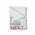 thumbnail image 2 of Retirement Party Soft Flannel Fleece Blanket, Word Cloud Concept Retirement Theme with Security Pension Savings Future, Cozy Plush for Indoor and Outdoor Use, 70" x 90", Multicolor, by Ambesonne, 2 of 6