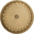 thumbnail image 1 of Ahgly Company Indoor Square Patterned Yellow Orange Area Rugs, 3' Square, 1 of 6