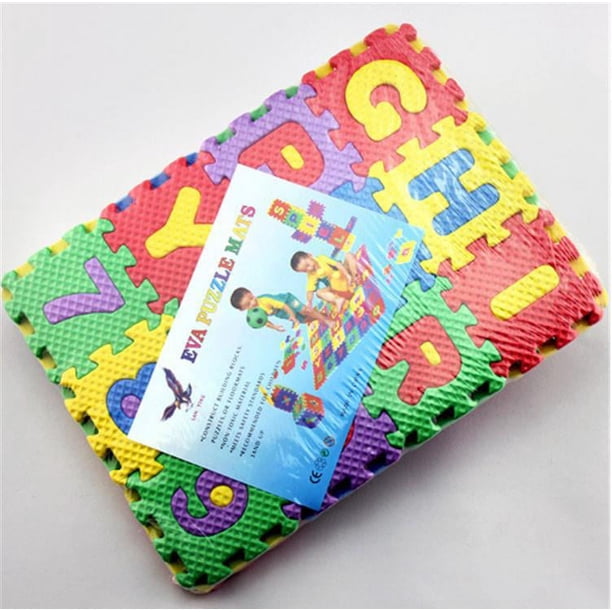 Alphabet Puzzle Mat for Daycare Childrens Safe Play Area - Walmart