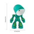 thumbnail image 4 of LED Mini Night Light Lonely Robot Cute Robot Lamp with Soft Glow, Rechargeable Bedside Companion for Kids, Dorm Rooms & Cozy Ambient, 4 of 9