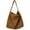 Brown,brown, variant on Suede Cross Body Bag for Women Suede Bag Tote Bag Fashion Hobo Bag Slouchy Shoulder Bag Suede Purse Large Capacity Handbag for Travel Work
