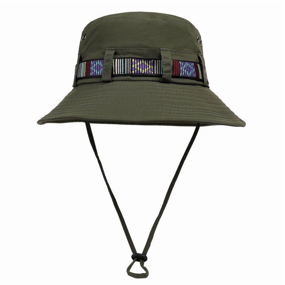 HomeGardon Sun Hats for Men Bucket hats Unisex Vintage Western-Style Sun Hat Sunscreen British Breathable Adjustable Rope Hat