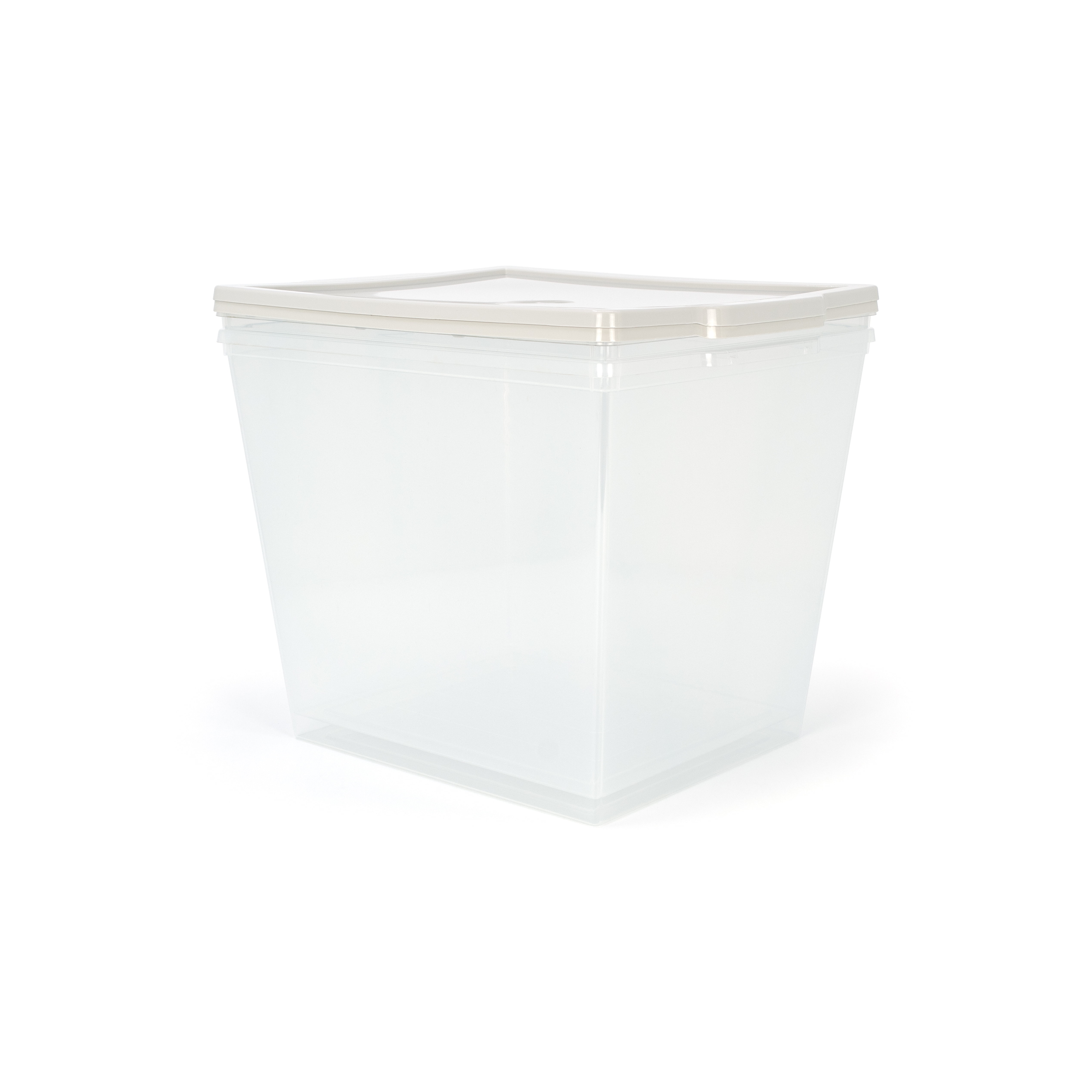 ModBoxTM 35L (9.2 gal.), Modular Series - Cool Grey & Clear