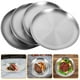 thumbnail image 2 of Bandeja para hornear Pizza de acero inoxidable, bandeja redonda para Pizza, utensilios para horno, 4 Uds., 2 of 5