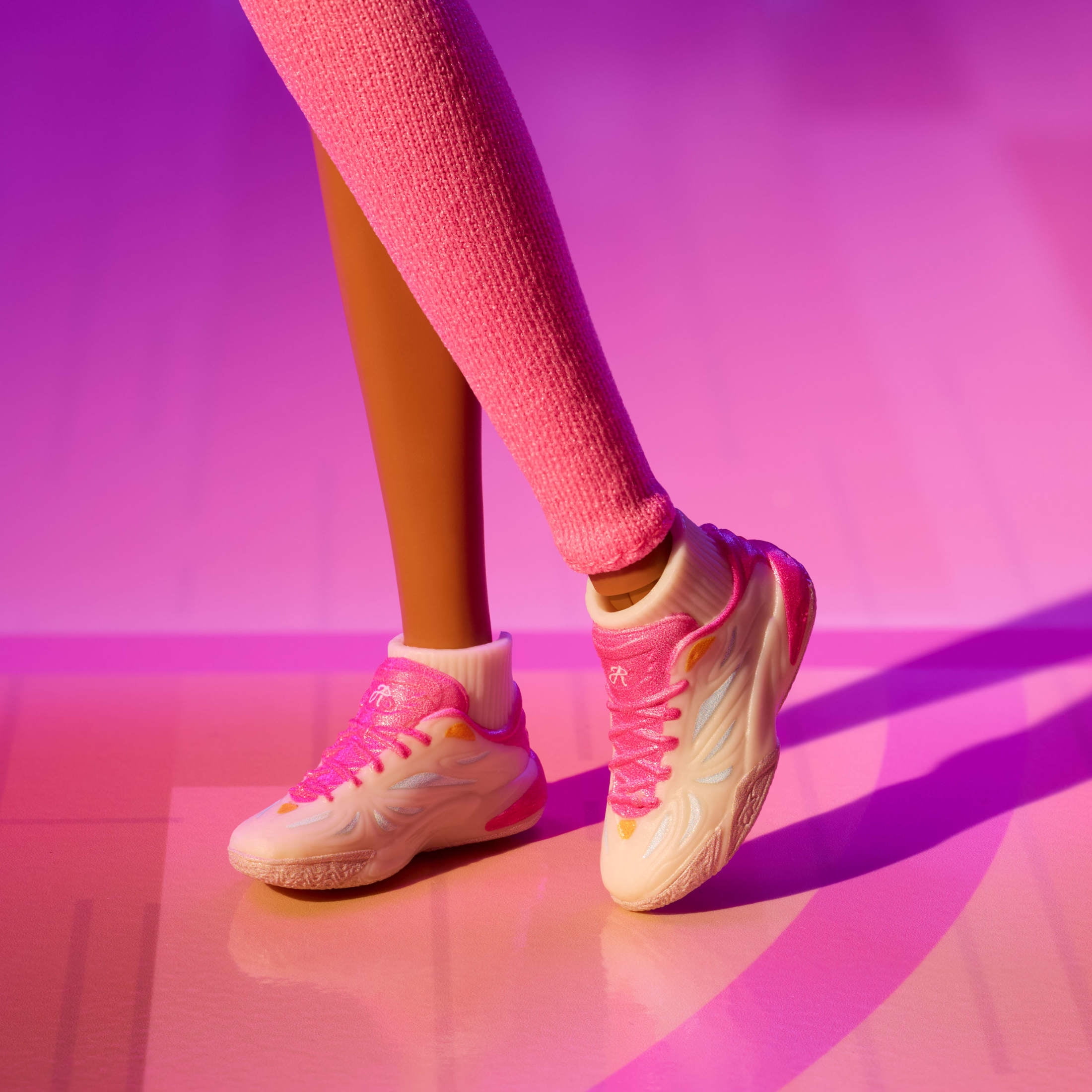 Angel Reese Barbie Doll, Barbie Signature, Fashion Doll With Pink Basketball Uniform