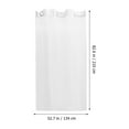 thumbnail image 5 of KAJNBN 2Pcs Sheer Drapes for Windows with Energy Reduction 210x134in, 5 of 8