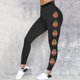 thumbnail image 1 of MKLEKYY Leggings para mujer, mallas estampadas, leggings de control, leggings deportivos de yoga para mujer, leggings de cintura alta 2641, 1 of 3